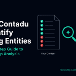 Using Contadu to Identify Missing Entities — Your Content vs. Top Competitor semantic gap comparison