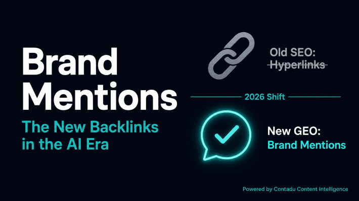 How AI engines like ChatGPT and Perplexity use unlinked brand mentions and co-occurrence signals instead of hyperlinks to determine entity salience and LLM visibility in 2026